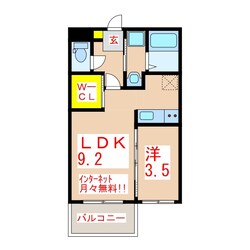 カレラ　Ⅱの物件間取画像